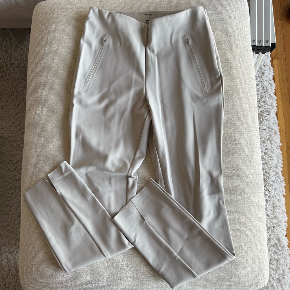 Banana Republic beige sport trousers size 2